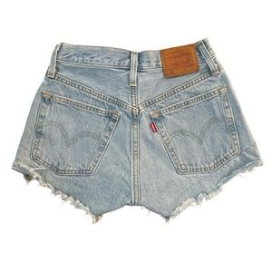 Levi’s Distressed Denim Shorts